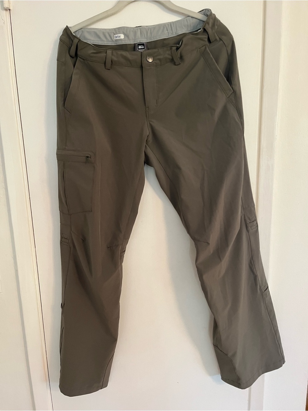 REI Olive Green Women's Stretch Trail Joggers
